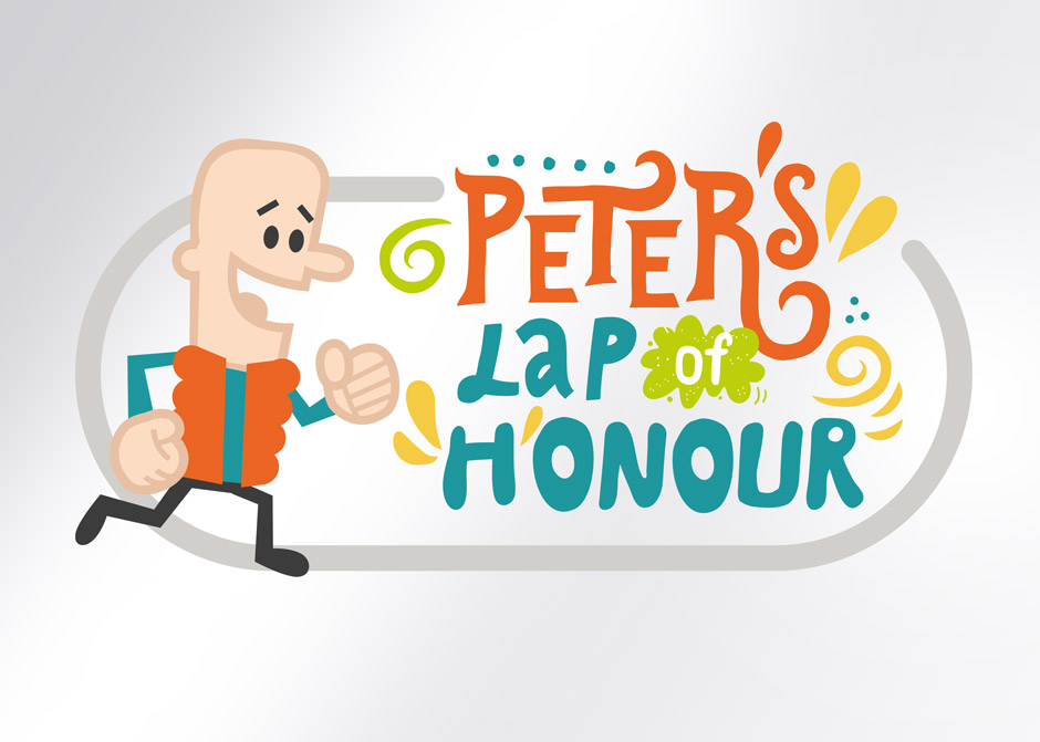 Peter’s ‘lap of honour’ begins